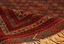 تاریخچه ی طرح ها و نقشمایه های فرش ترکمن فرش ترکمن
