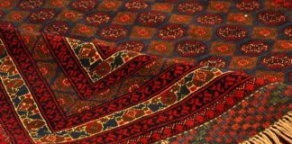 تاریخچه ی طرح ها و نقشمایه های فرش ترکمن فرش ترکمن