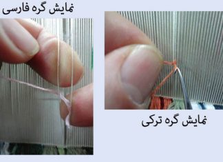 آشنایی با انواع گره در فرش انواع گره در فرش
