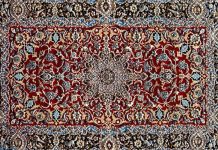 جذاب ترین فرش گل برجسته ایرانی استاد خدادادی